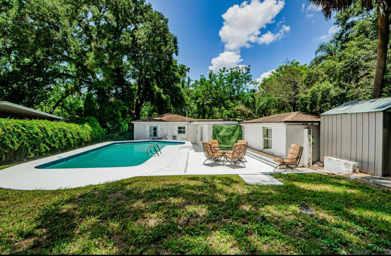 Beautiful Pool House In Old Seminole Heights! Villa Tampa Exteriör bild